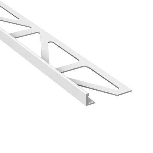 Kakellist Rak 8 mm Pvc Vit 250 cm