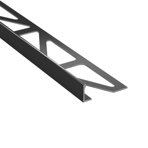 Kakellist Rak 12,5 mm Rostfri Matt 250 cm