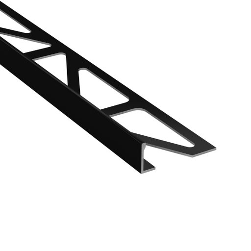 Kakellist Rak 12,5 mm Alu Svart 250 cm