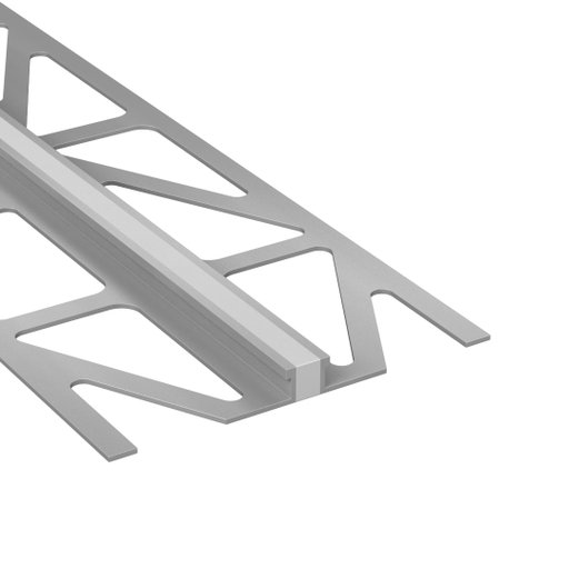 Kakellist Rak Böjbar 6 mm Alu Natural 250 cm