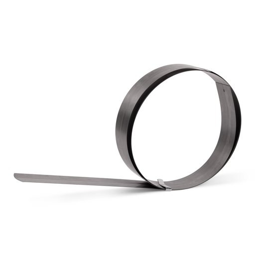 Stållinjal veckad 13 x 205 cm