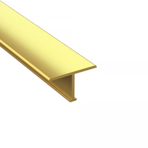 Skarvlist Böjbar Mässing 20 mm 250 cm