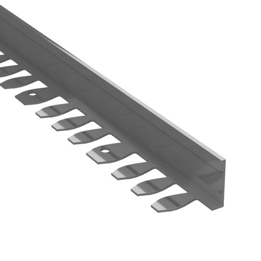 Skarvlist Böjbar Silver Aluminium 20 mm 250 cm