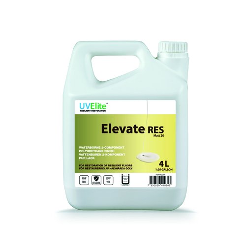 Golvlack Elevate RES Matt 4 liter + Härdare