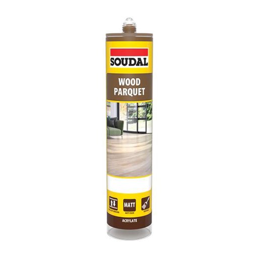 Parkettkitt Soudal Mocca 300 ml
