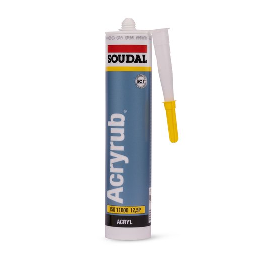 Akrylfog Soudal Svart