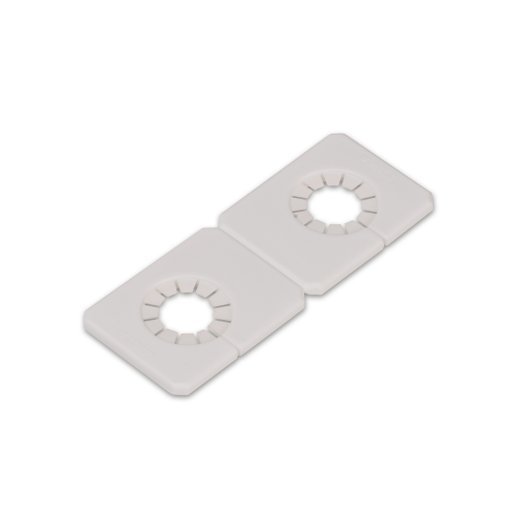 Täckbricka Duo-Täck 15-22 mm Vit