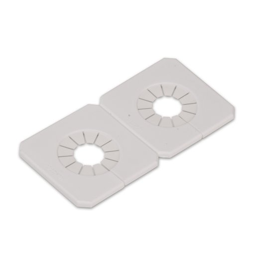 Täckbricka Duo-Täck 18-34 mm Vit