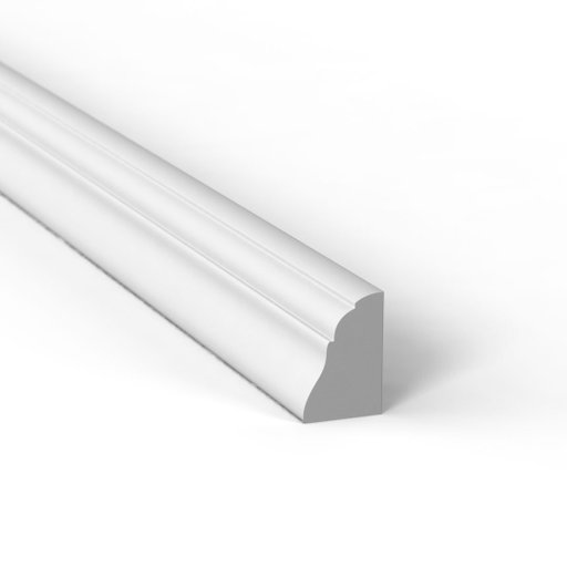 Smyglist Vit Plast 10 x 15 mm