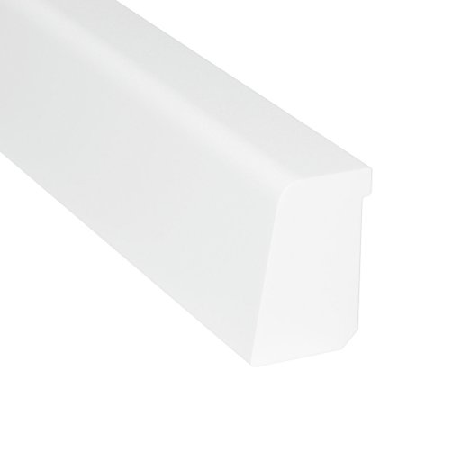 Smyglist Vit Plast 15 x 22 mm