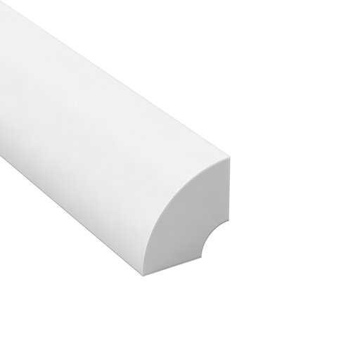 Kvartslist Vit 10 x 10 mm