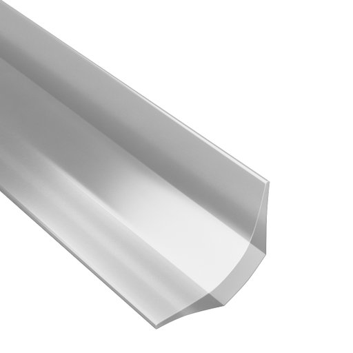 Hålkälslist Transparent 25 x 25 mm