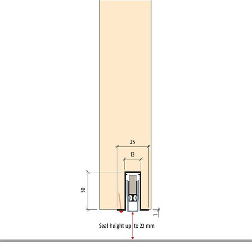 Tröskelautomat Planet FT 1150 mm