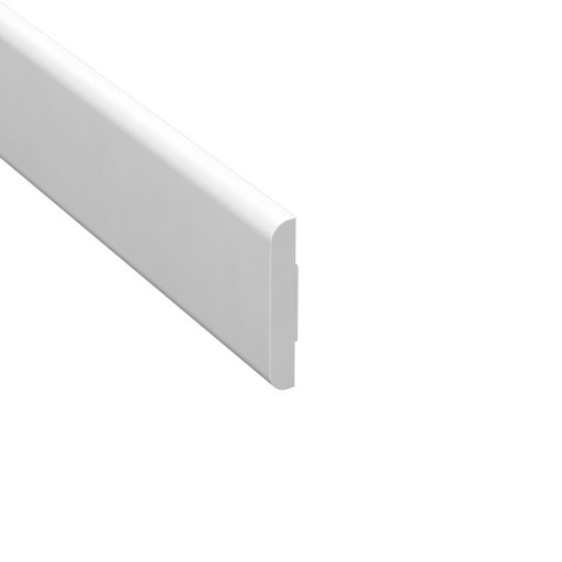 Täcklist Vit Plast 5 x 33 mm