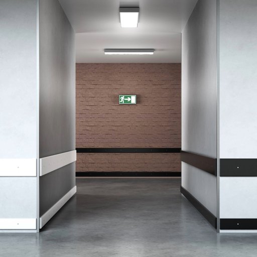 Avvisarlist Svart 97x20 mm