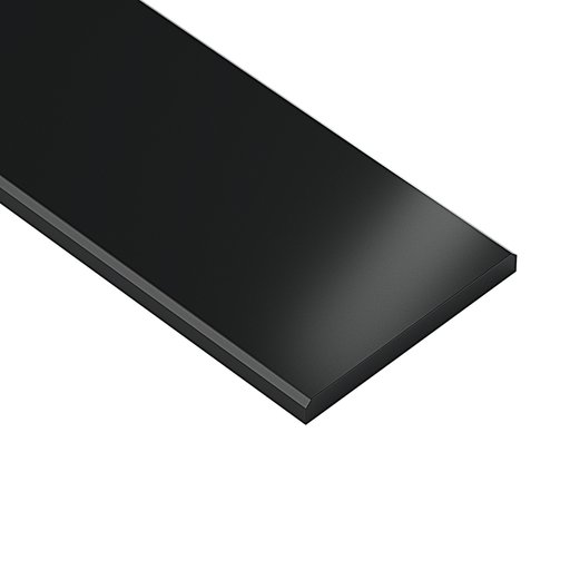 Avvisarlist Svart 197x20 mm