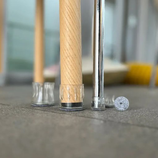 Möbeltass Hylsa Transparent 25-30 mm