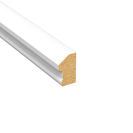 Golvsockel Kanal-list Topprofil Vit
