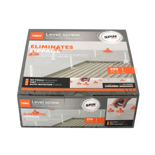 Nivåskruv Spin Level 1 mm