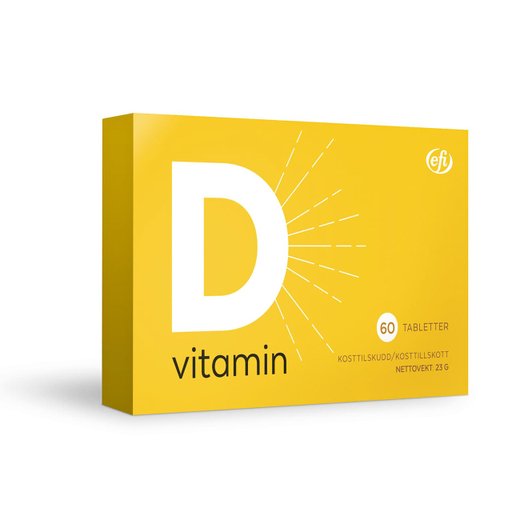 D-vitamin (60 tabletter)
