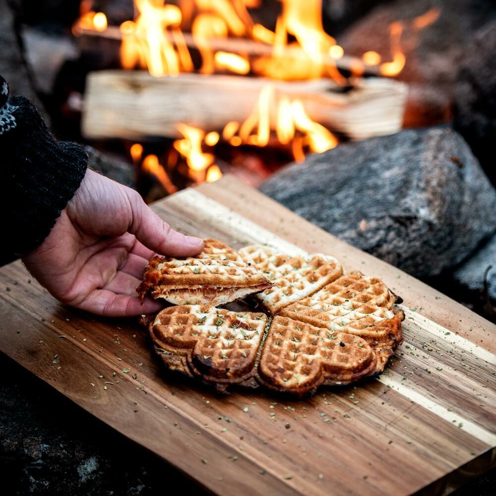 Recept på pizzavåffla i våffeljärn