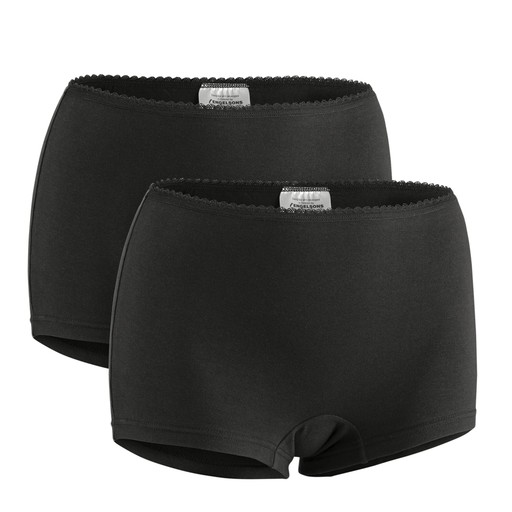 Dame Boxershorts 2-pak Dame Boxershorts 2-pak Sort