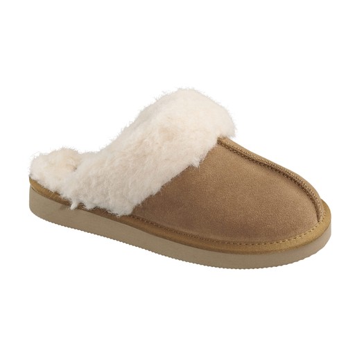 Ulltofflor Beige