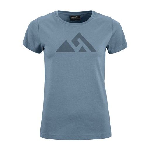 T-shirt LOGO Dam Blå