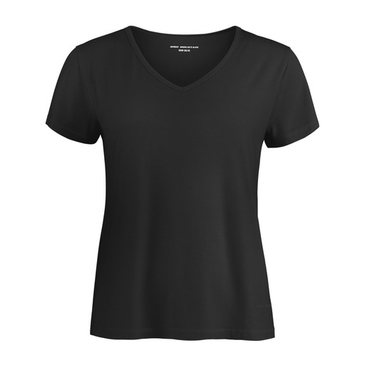 T-shirt Bambu Dam Svart