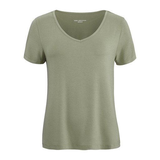 T-shirt Bambu Dam Ljusgrön