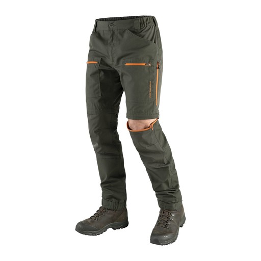 Fritidsbyxa Trekking Zip-off TC/4W Herr Grön