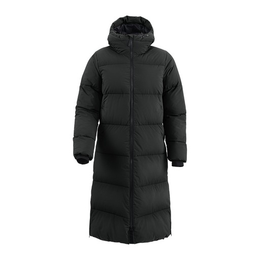 Åre Naisten Pitkä Talvitakki Musta