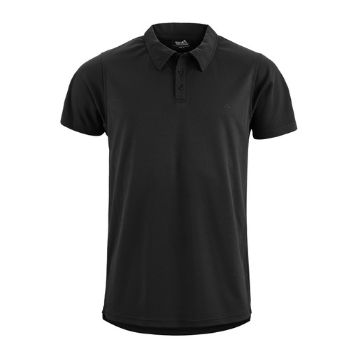 Herre Funktions poloshirt Sort