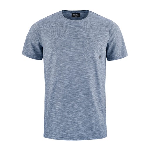 T-shirt Bison Herr Marinblå