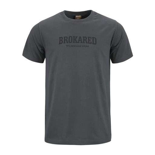 Herren T-Shirt Brokared Herren T-Shirt Brokared Anthrazitgrau