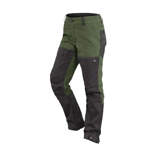 Kinder Outdoorhose Helags Dunkelgrün