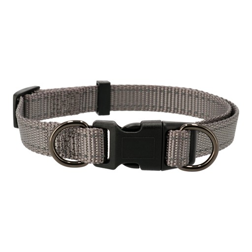 Dogman Verstellbares Halsband Iris 20 mm Dogman Verstellbares Halsband Iris 20 mm Grau