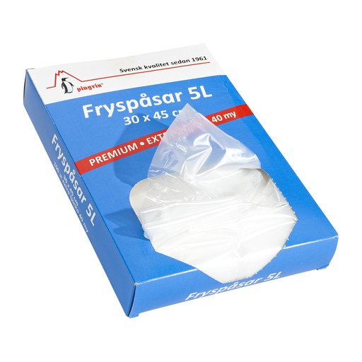 Pingvin Premium Fryspåsar 5L Pingvin Premium Fryspåsar 5L Ingen färg