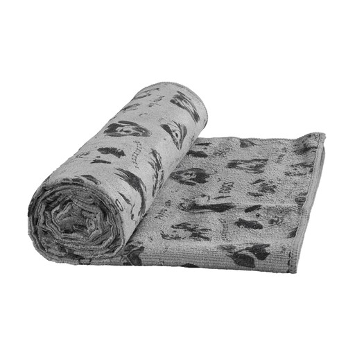 Hundhandduk Woof 60x120cm Grå