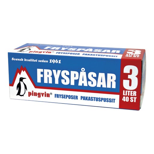 Pingvin Gefrierbeutel 3L Keine Farbe