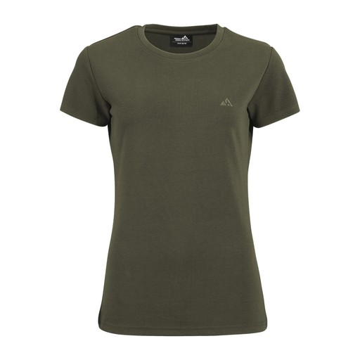 Dame Quick Dry T-shirt Dame Quick Dry T-shirt Mørkegrøn