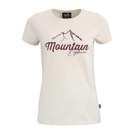 Damen T-Shirt Offwhite