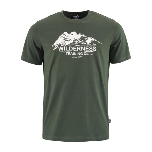 Herre T-shirt Herre T-shirt Mørkegrøn