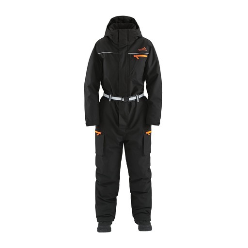 Damen Winter-Overall Schwarz