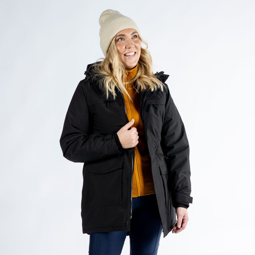 Dame Vinterparkas Aspen WP Sort