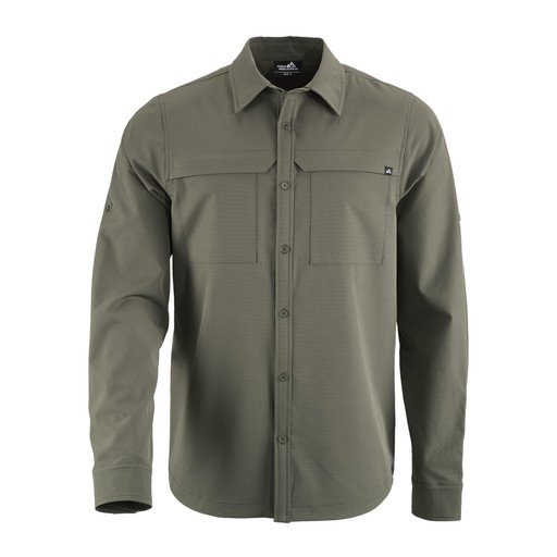 Sahara Miesten Vapaa-ajan kauluspaita UV+50 Sahara Miesten Vapaa-ajan kauluspaita UV+50 Khakivihreä