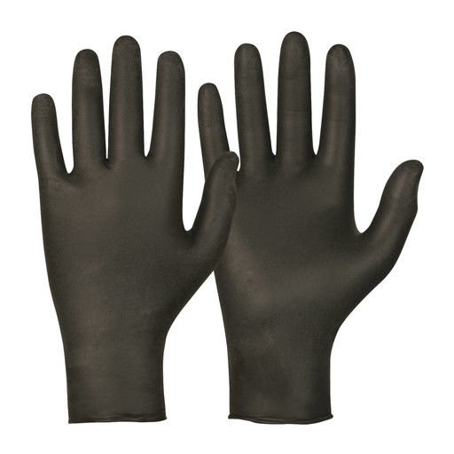 Granberg 628 Single-Use Gloves - Nitrile Sort