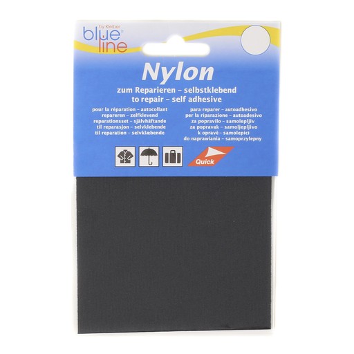 Flicken Trend Nylon 10 x 20 cm Schwarz