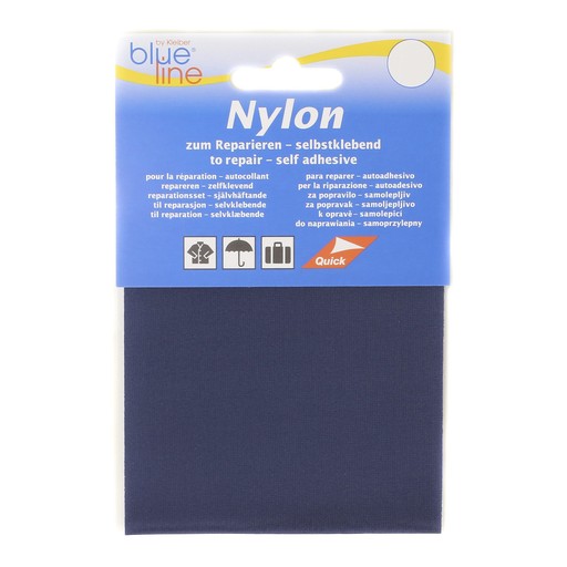 Flicken Trend Nylon 10 x 20 cm Marineblau