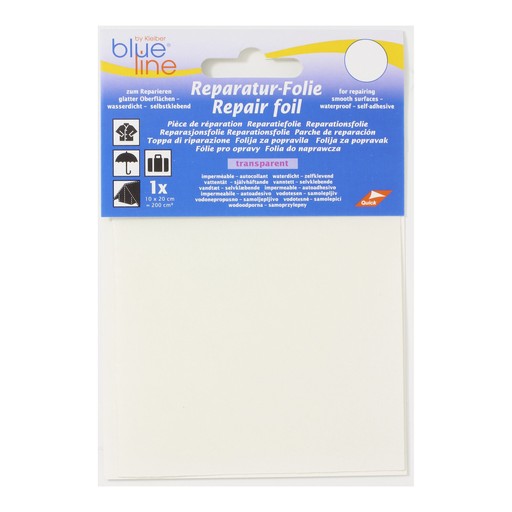 Reparaturflicken Trend Transparent 10 x 20 cm Keine Farbe
